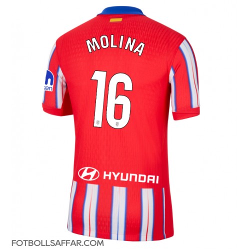 Atletico Madrid Nahuel Molina #16 Hemmatröja 2024-25 Kortärmad